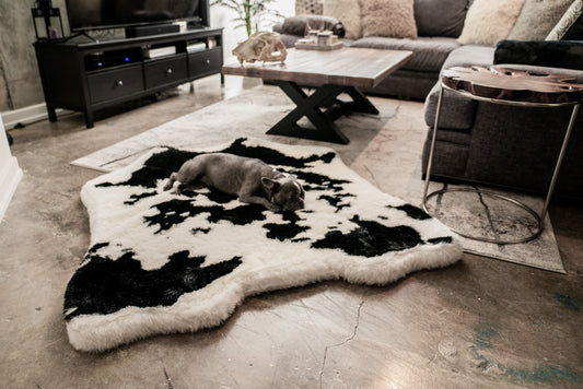 PupRug™ Animal Print Memory Foam Dog Bed